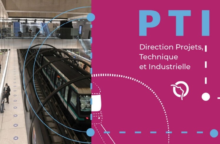 Métro et texte en arrière-plan